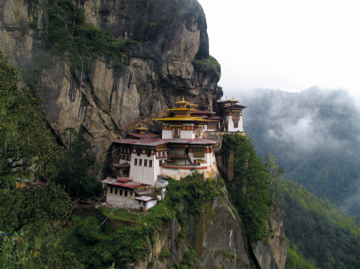 Bhutan - Tygří hnízdo