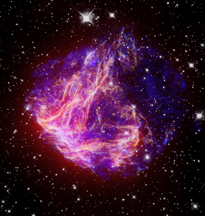Pozůstatek po explozi supernovy